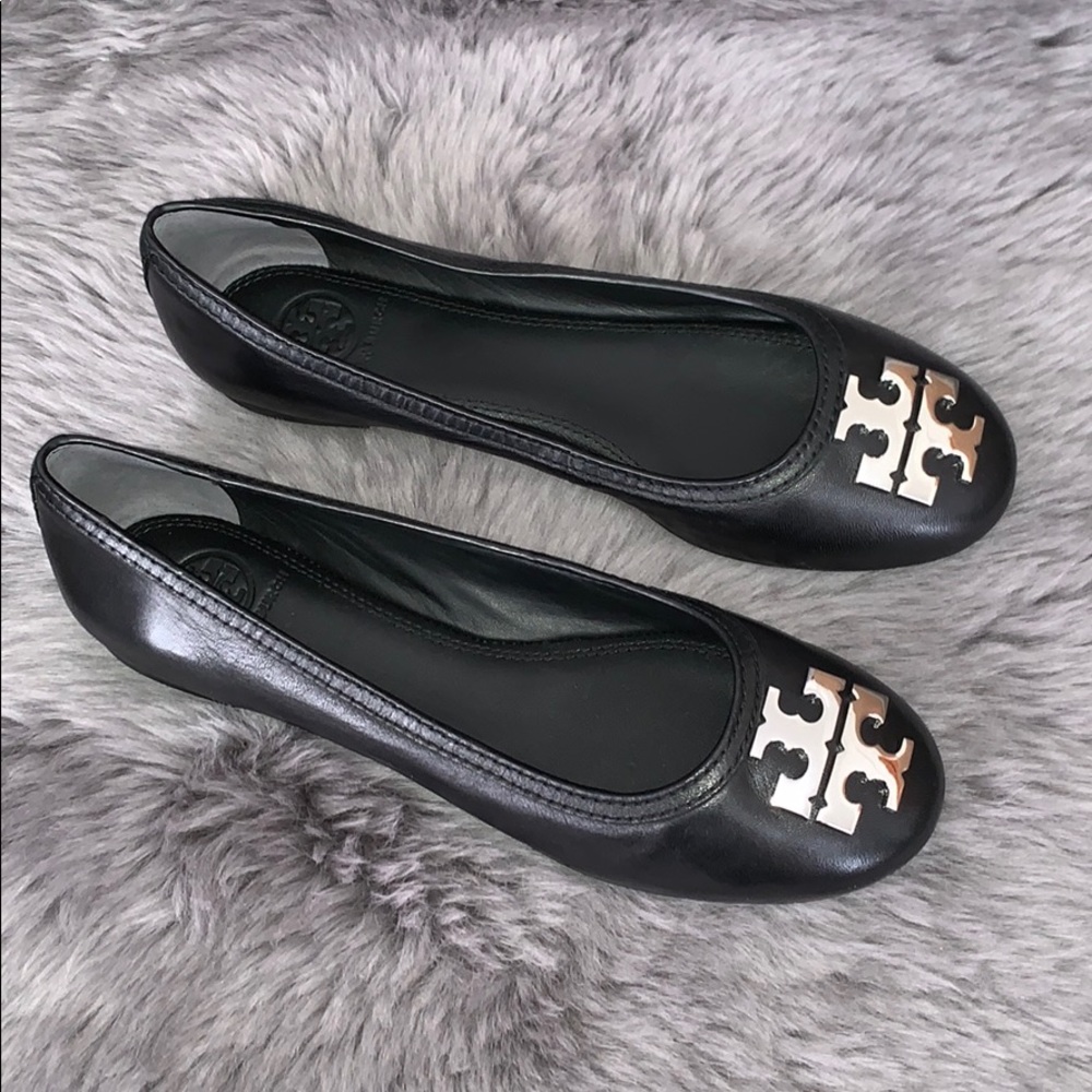 Tory Burch Laura Ballet-Mestico Flats Sz 7.5